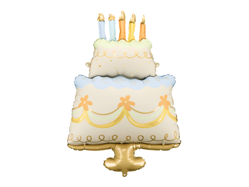 Balon Folie Tort 55x75cm Pastel