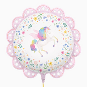 Farfurii „Magical Unicorns” (6 buc) 23cm, multicolor