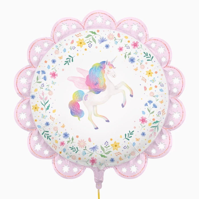 Farfurii „Magical Unicorns” (6 buc) 23cm, multicolor
