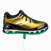 Balon folie „Golden Boot Football” 45x79 cm, auriu