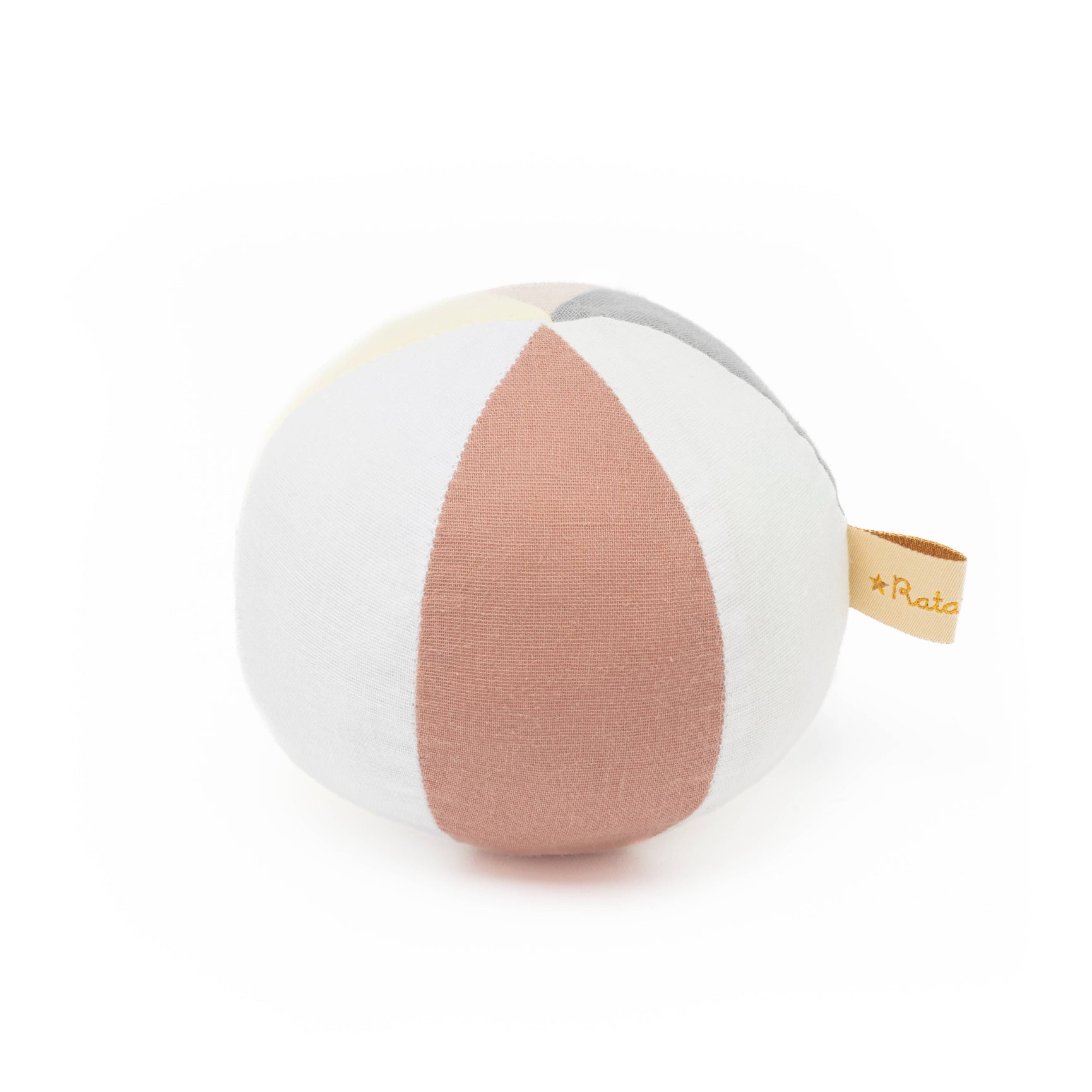 Baby fabric ball 10 cm – pink