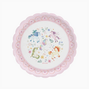Farfurii „Magical Unicorns” (6 buc) 23cm, multicolor