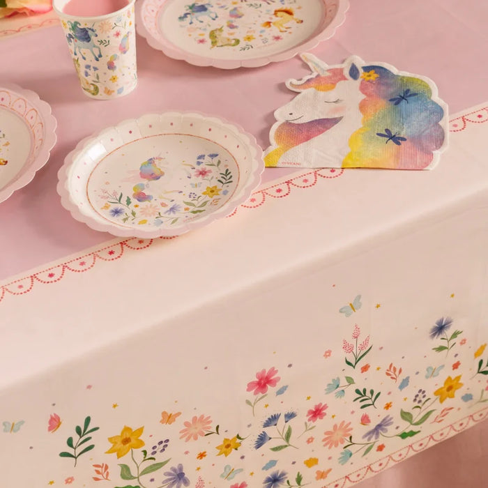 Farfurii „Magical Unicorns” (6 buc) 23cm, multicolor