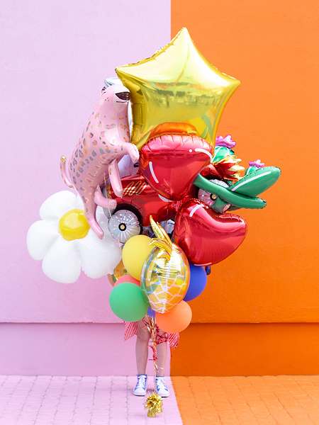 Balon Folie Stea 70 cm Auriu