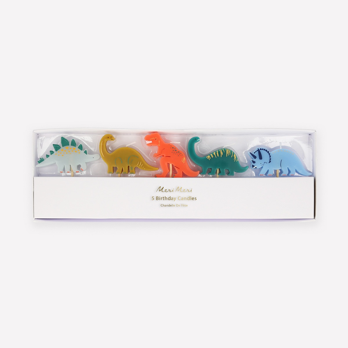 Lumânări dinozauri (5 buc)