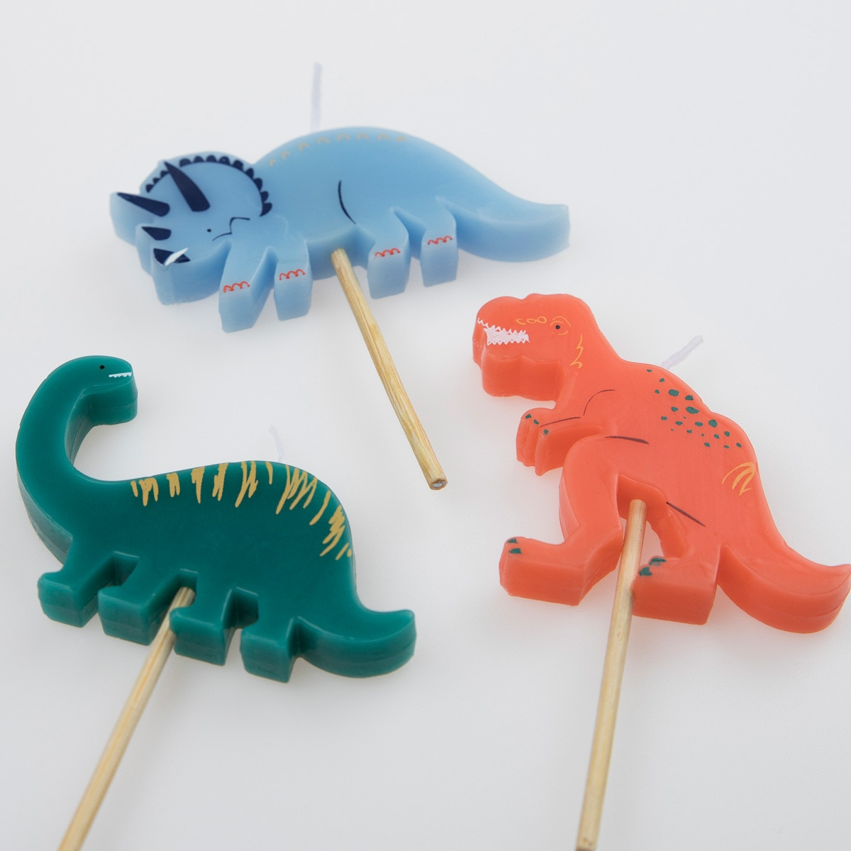 Lumânări dinozauri (5 buc)