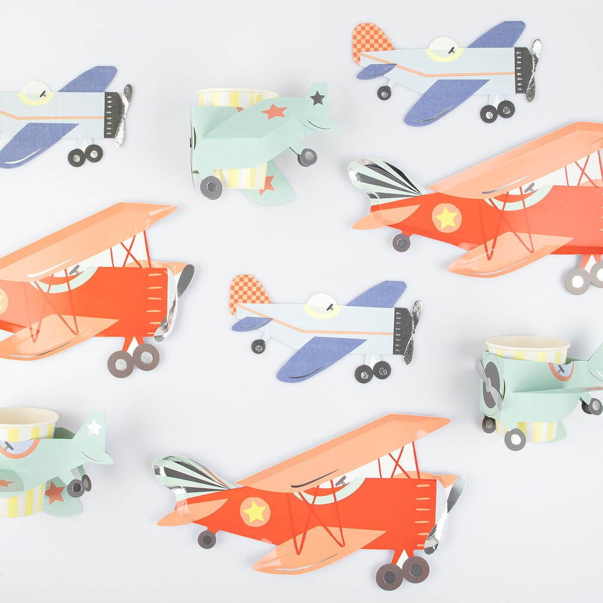 Farfurii Avion (8 buc) 33x18cm