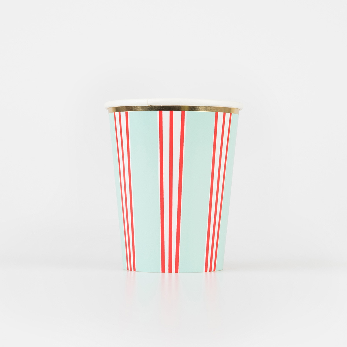 Pahare festive cu dungi (8 buc)
