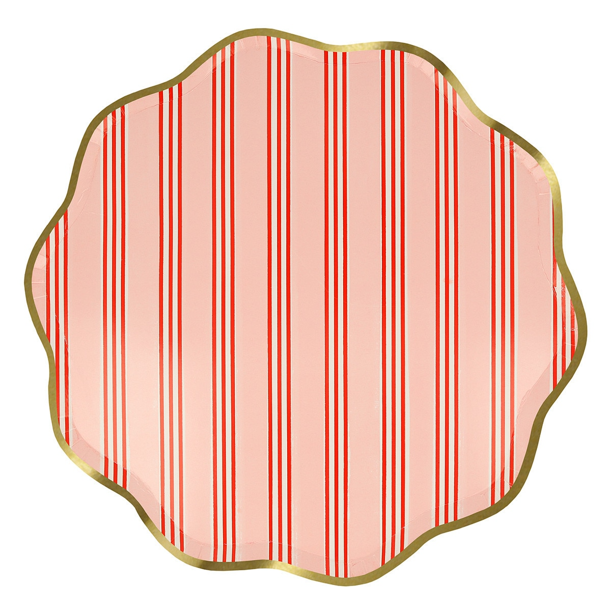 Farfurii festive cu dungi (8 buc)