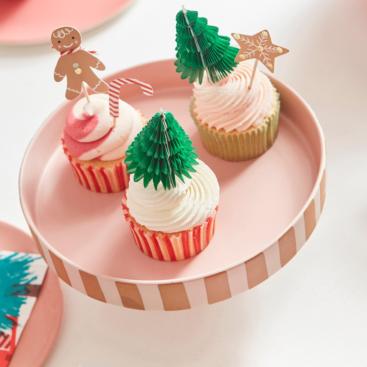 Set pentru brioșe „Gingerbread” (24 toppere)