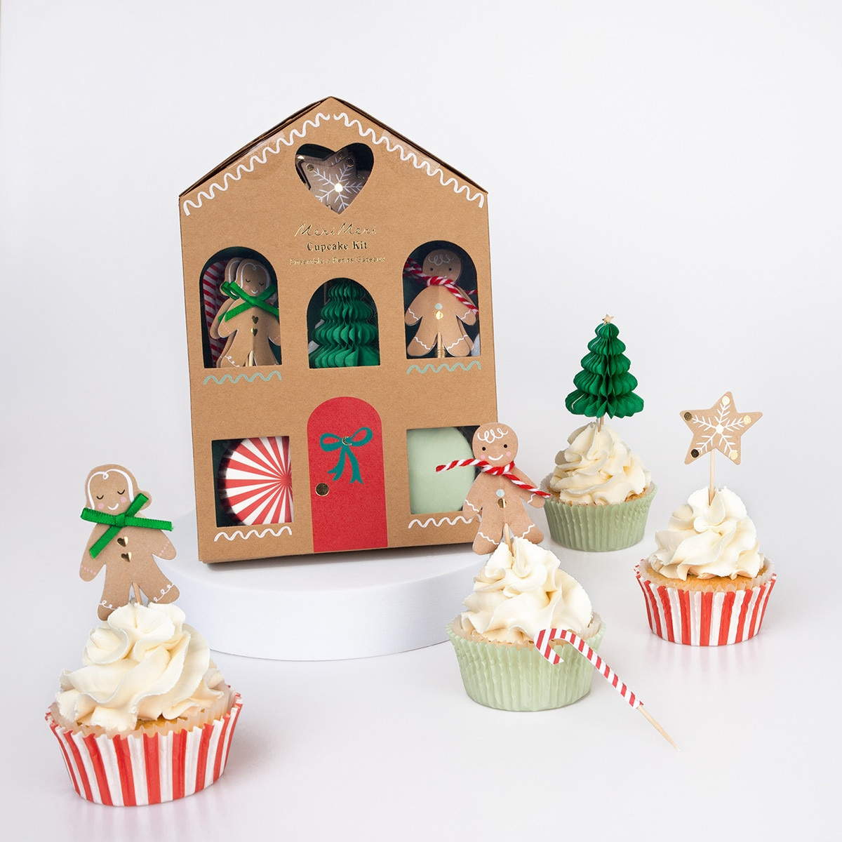 Set pentru brioșe „Gingerbread” (24 toppere)