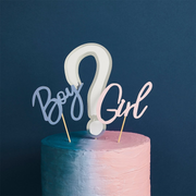 Set Topper pentru Tort, Boy/Girl, Gender Reveal