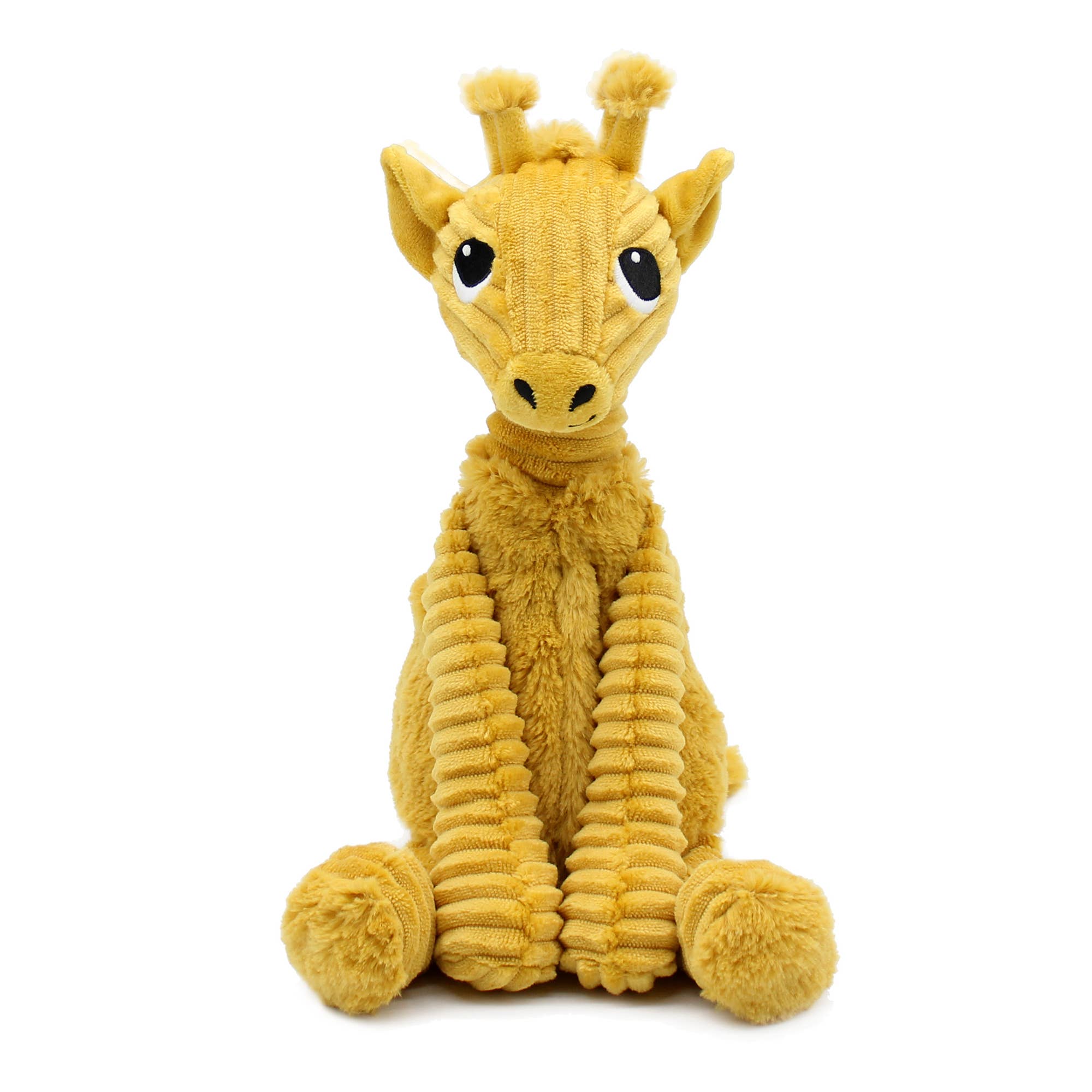 Girafă pluș Mum & Baby muștar „Les Ptipotos” 30cm 🦒
