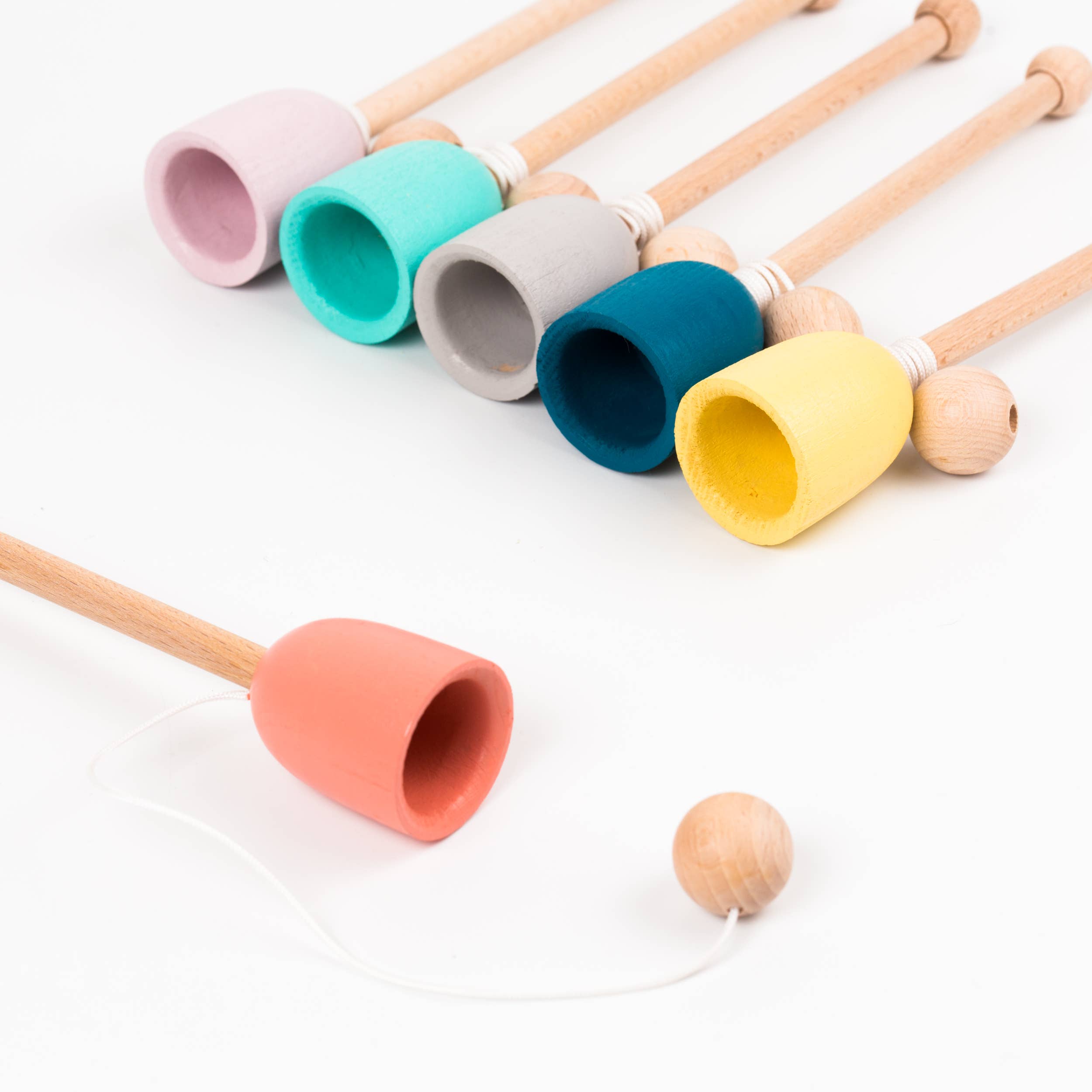 Cupa de Indemanare din lemn pentru copii (Kendama) – Mint