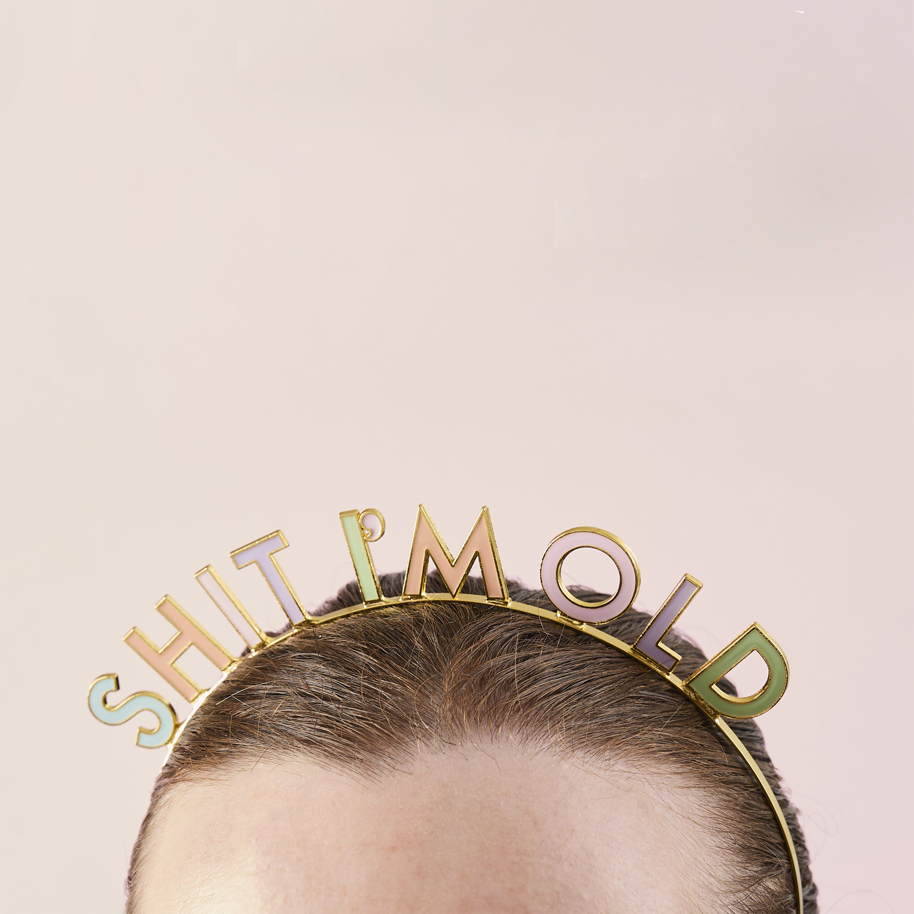 Diademă metalică „Sh*t I’m Old”