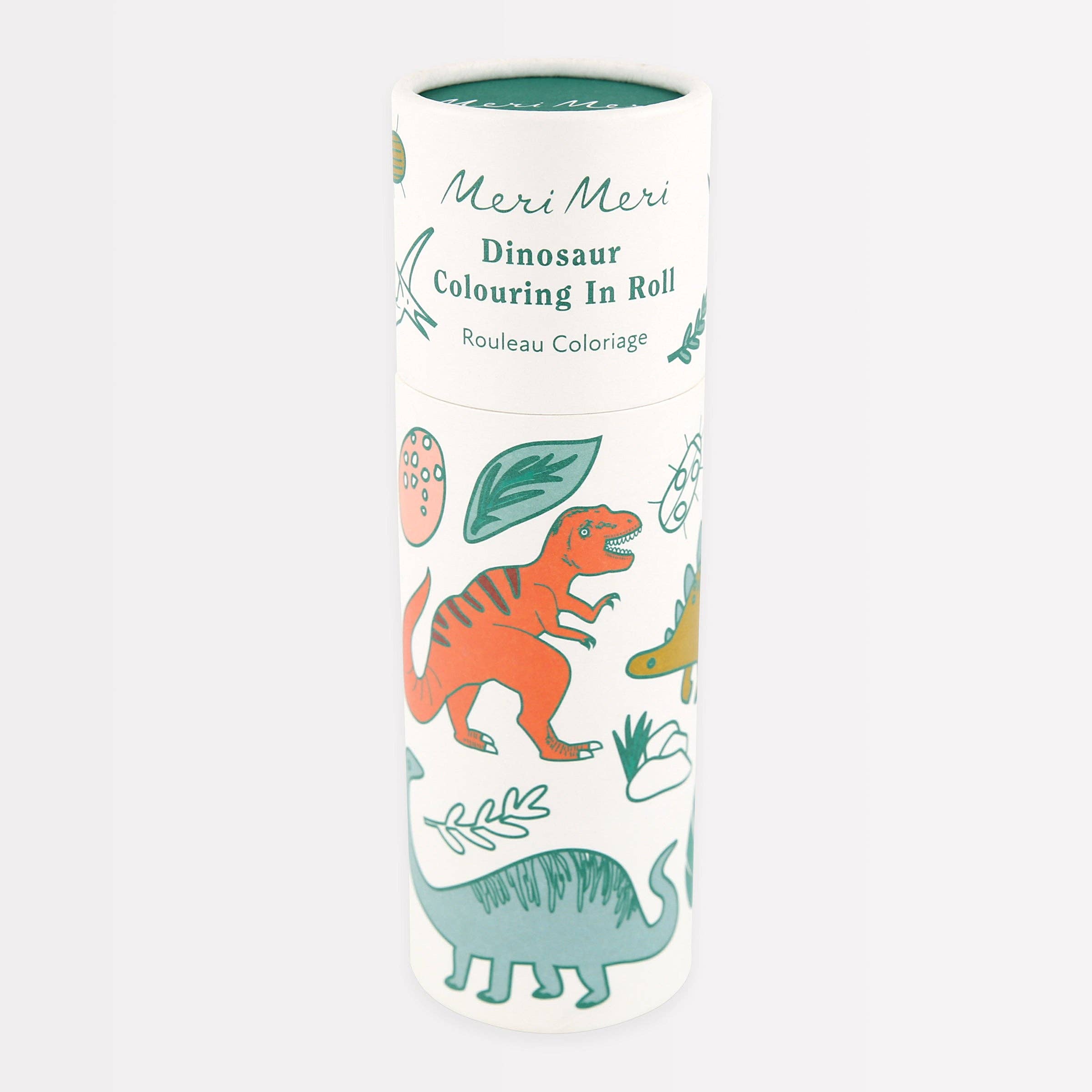 Rola de colorat cu creioane – Dinozauri