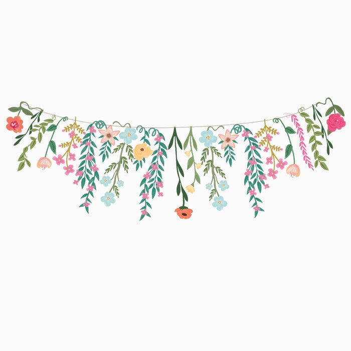 Ghirlanda decorativa flori pastel, 3m (colectia Fairy)