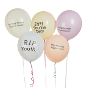 Set de baloane latex pastel, Balloon, 30cm, 5 bucati