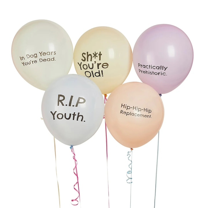 Set de baloane latex pastel, Balloon, 30cm, 5 bucati