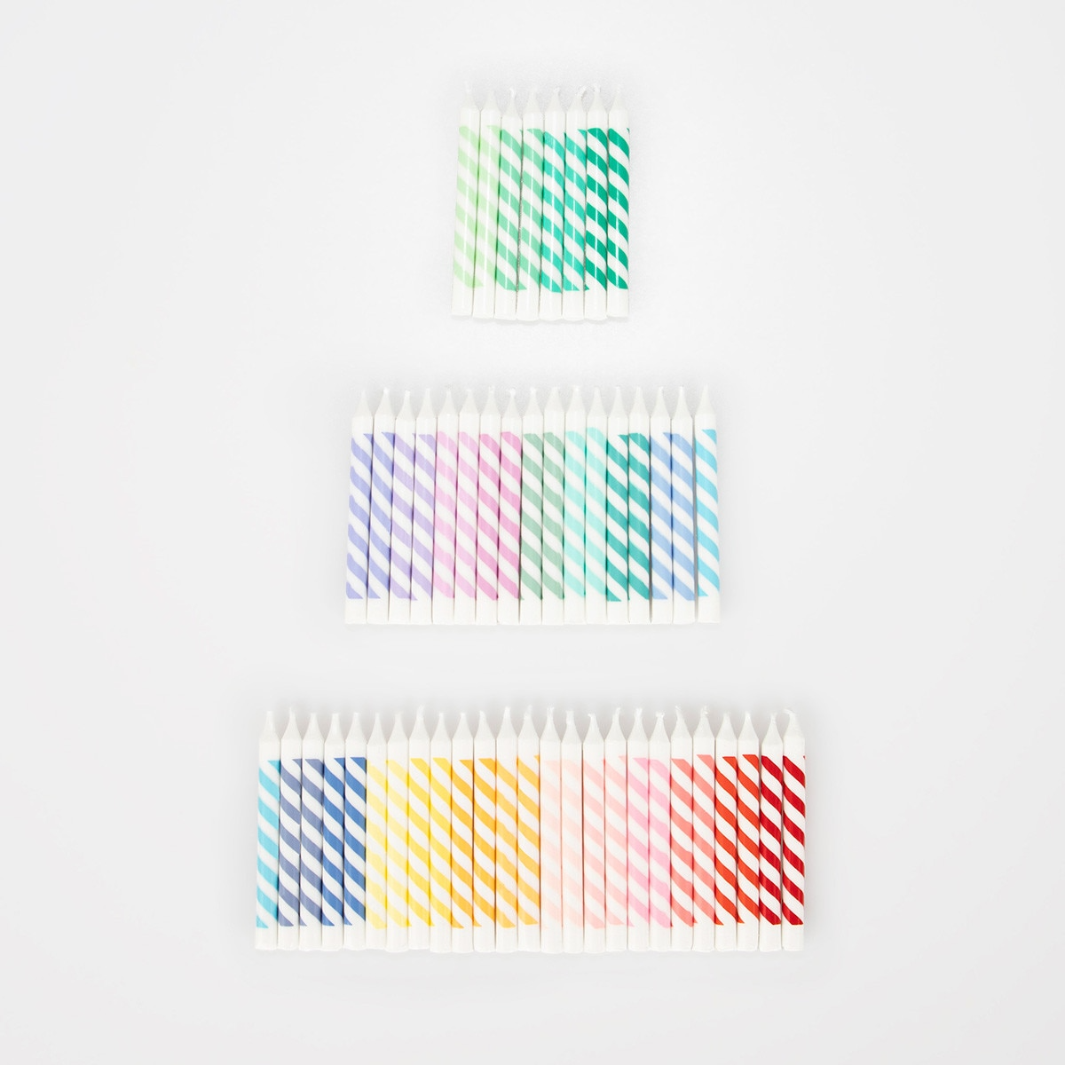 Lumanari Mini pentru tort Rainbow (50 buc)