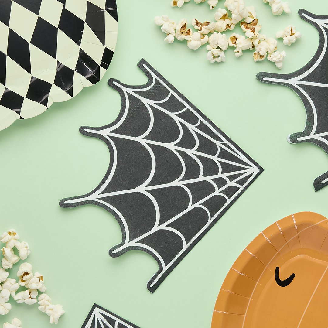 Servetele panza de paianjen Halloween (16 buc)