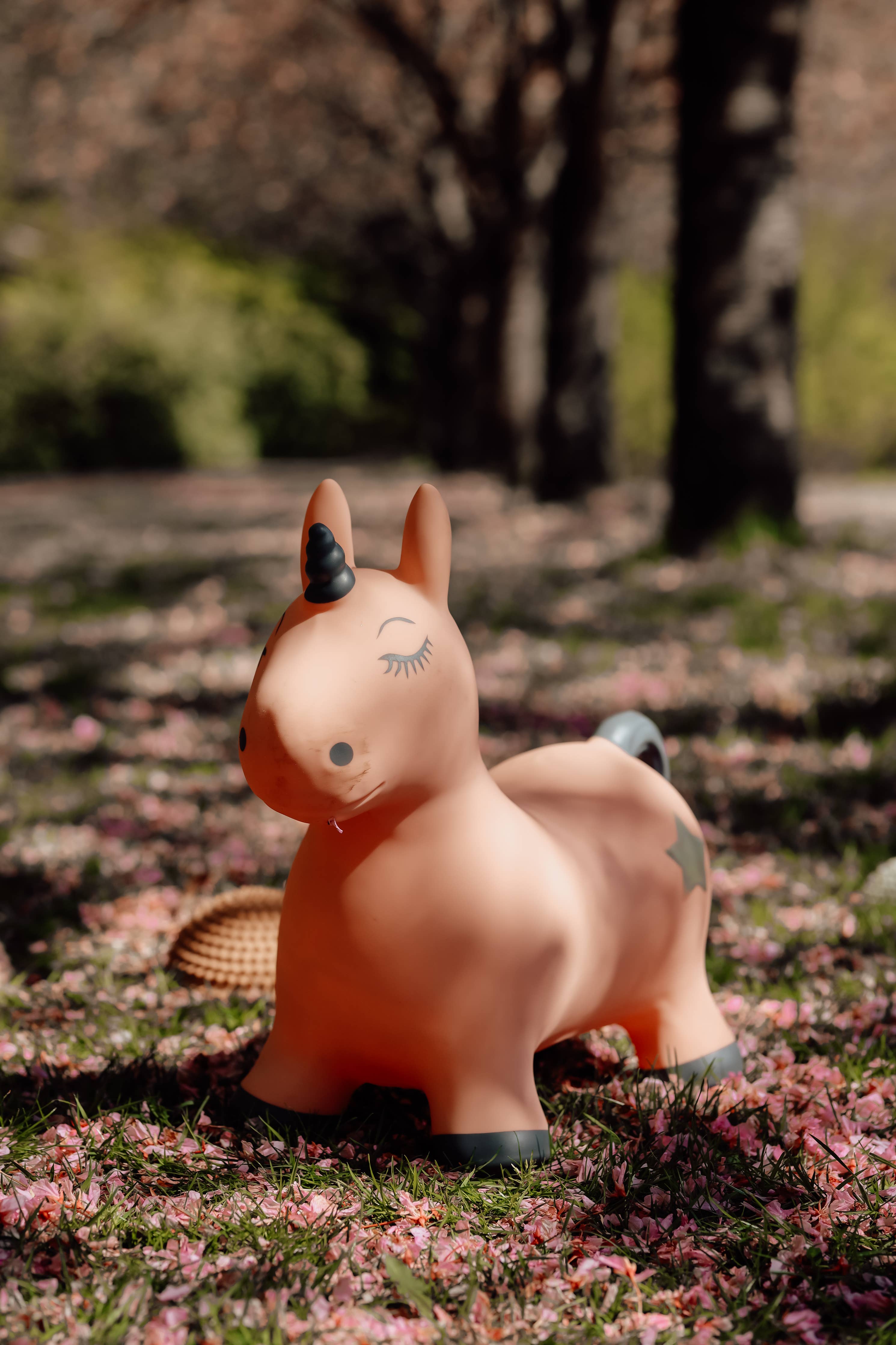 Unicorn săltăreț gonflabil - Luna