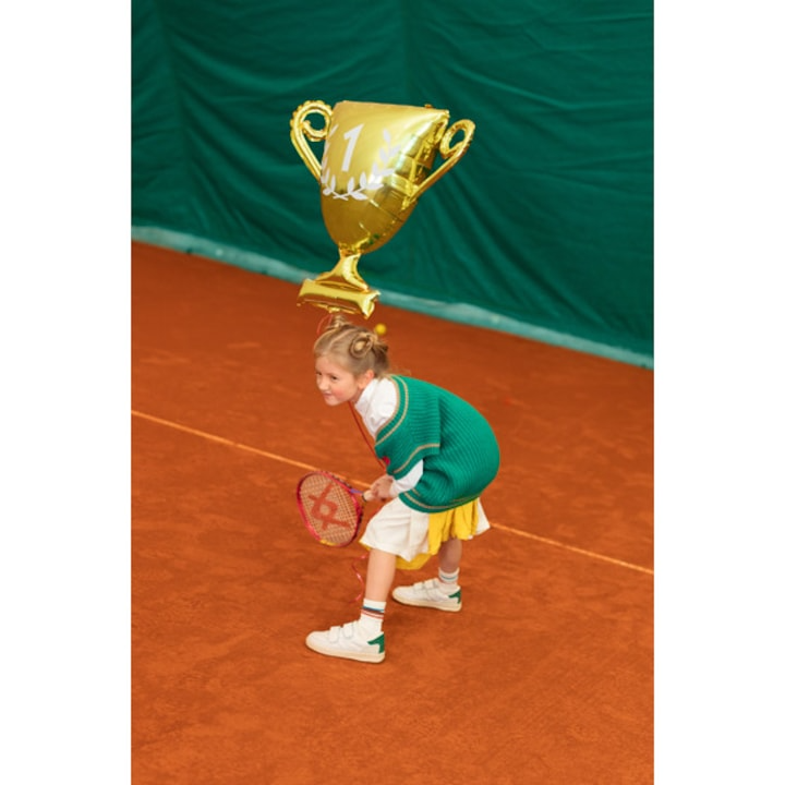 Balon folie Cupa, 64x61 cm, auriu