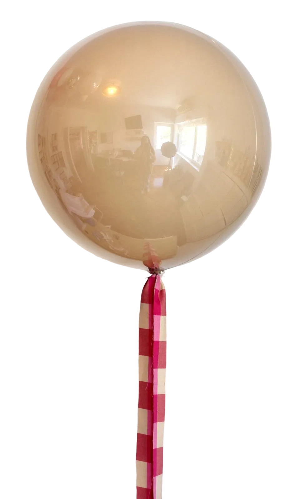 Balon cu heliu „Glass Effect” 60 cm, Bej