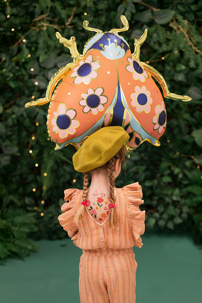 Balon folie in forma de buburuza, 87*75 cm