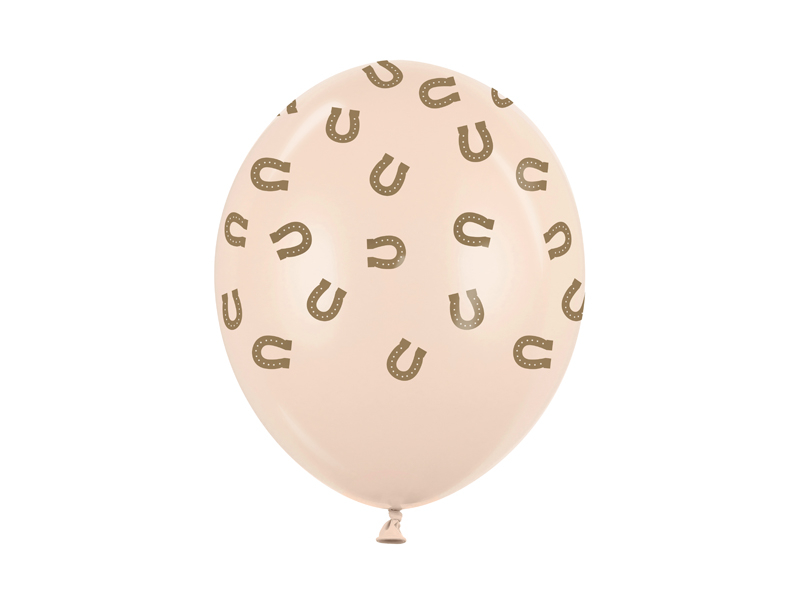Baloane 30 cm (6 buc) Pastel Alabaster cu potcoave