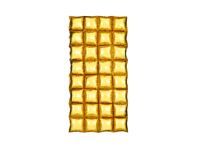 Perdea decorativa din folie Auriu 55x110cm