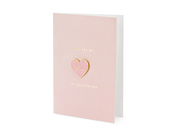 Set Card cu Pin Emailat „Mom”, Roz si Auriu