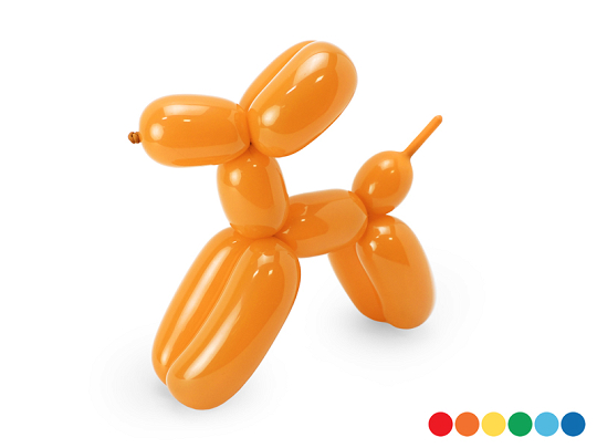 Set baloane modelaj, curcubeu, 130 cm (cu pompa)