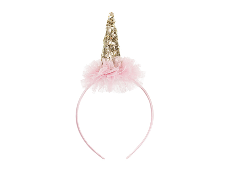 Bentita unicorn cu paiete pentru petrecere Unicorni, PartyDeco
