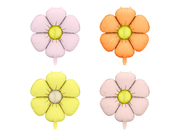4 Baloane Margarete, PartyDeco, Pastel, 45cm (pentru Ghirlande)