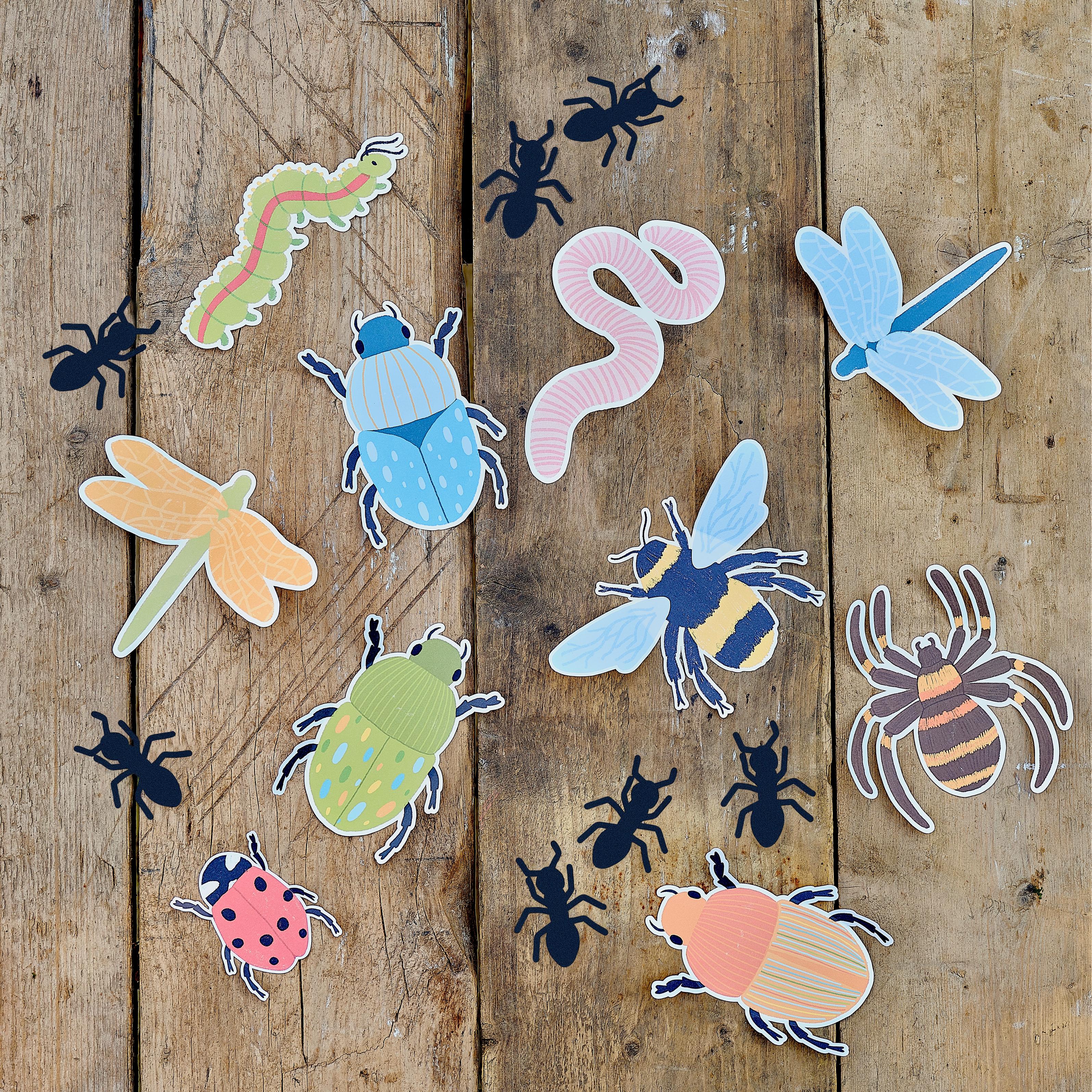 Decoratiuni de perete petrecere bug-uri (30 buc)