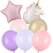 Poveste cu Unicorn – Set Baloane cu Heliu (7 buc)