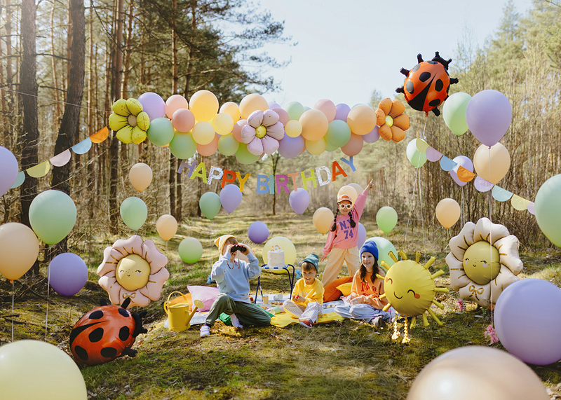 Banner Happy Birthday, multicolor, 2.2m
