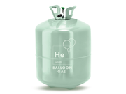 Butelie heliu verde 90 baloane