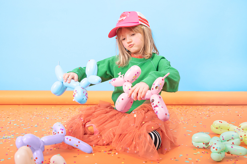 Set baloane modelaj, pastel, 130 cm (cu pompa)