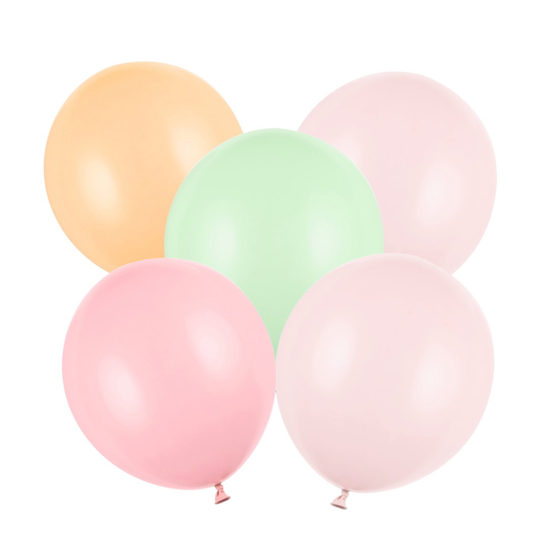 Spring Bloom – Set Baloane Mari 43 cm cu Heliu (5 buc)