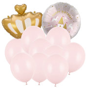 Baloane Cu Heliu Tematica Printese (12 buc)