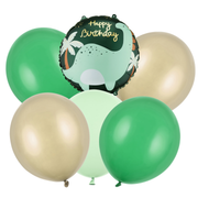 Dino Party – Set Baloane cu Heliu (6 buc)