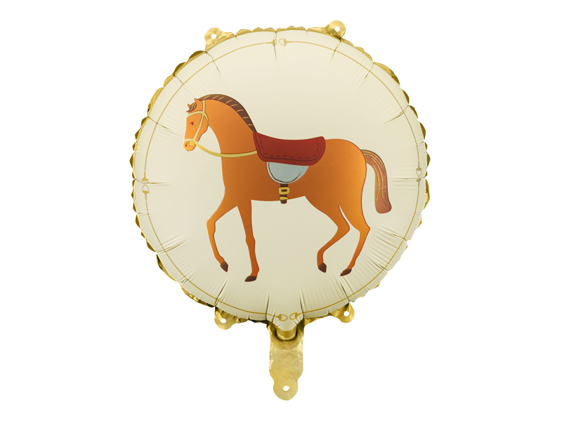 Balon din folie Cal, 35 cm