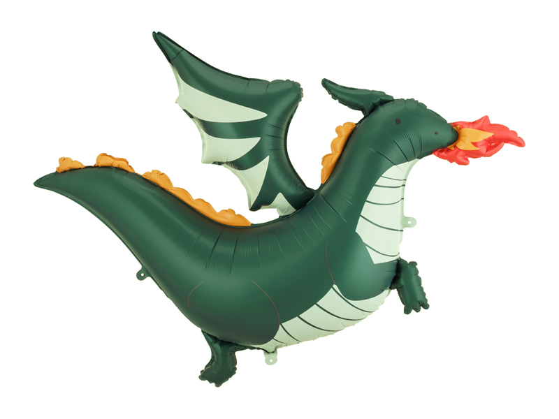 Balon din folie Dragon, 120x90cm