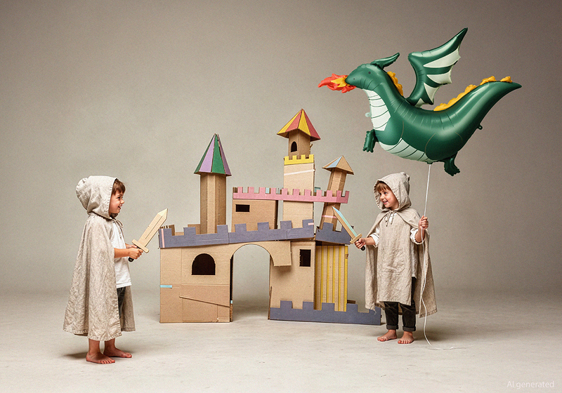 Balon din folie Dragon, 120x90cm