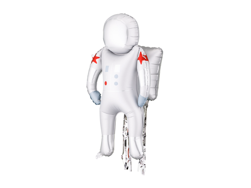 Balon folie Astronaut Argintiu (45x81cm)