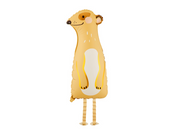 Balon folie Meerkat, 28 x 70 cm,  galben