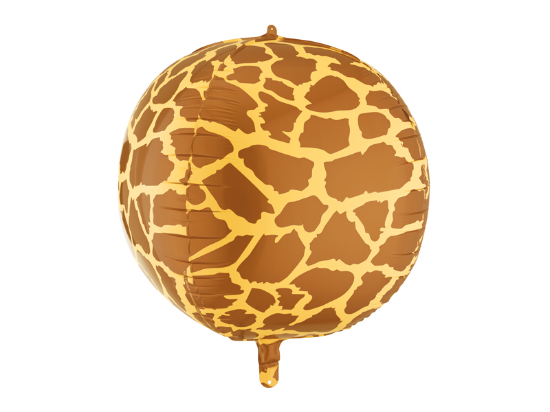 Balon folie XL girafă, 50cm, multicolor