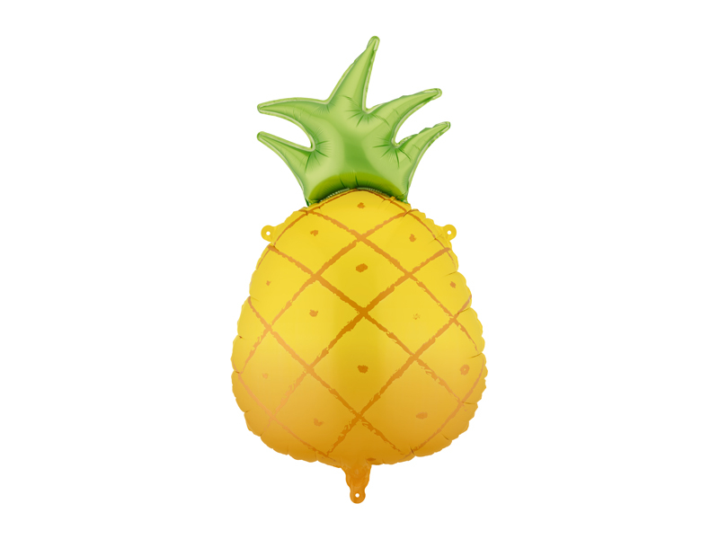 Balon folie Ananas, 38 x 68 cm, galben